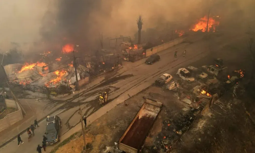 incendios en Chile