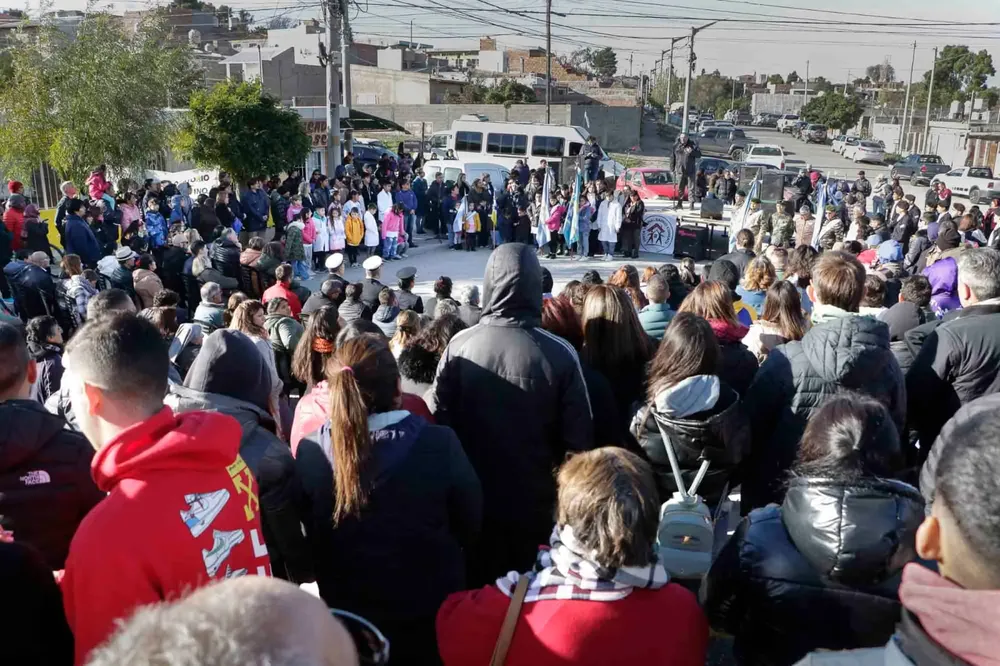 Quedó habilitada la plaza “Héroes de Malvinas” en Trelew
