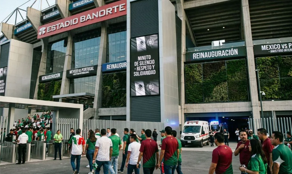 El hecho ocurrió antes del amistoso entre México y Portugal y generó conmoción.