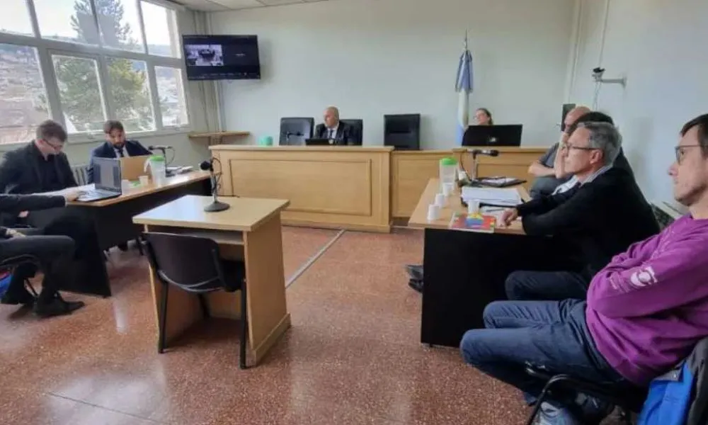 La audiencia en tribunales.