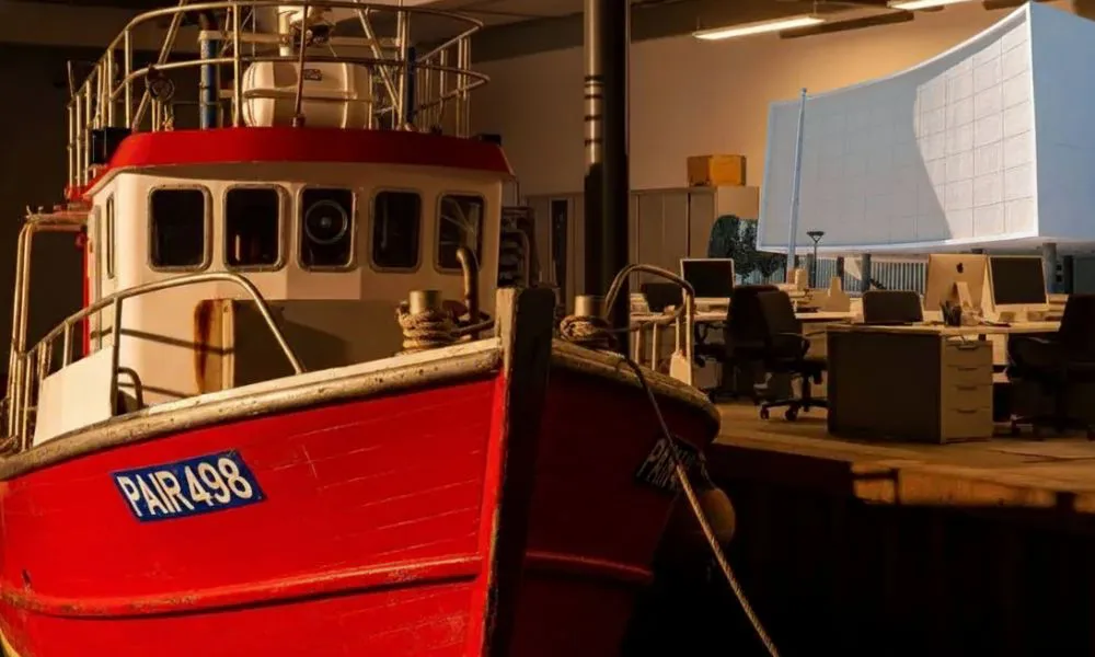 Pesca barco Muelle Legislatura imagen ilustrativa generada por LA17