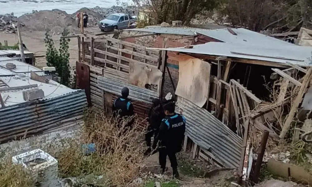 Intento de toma de tierras en Comodoro