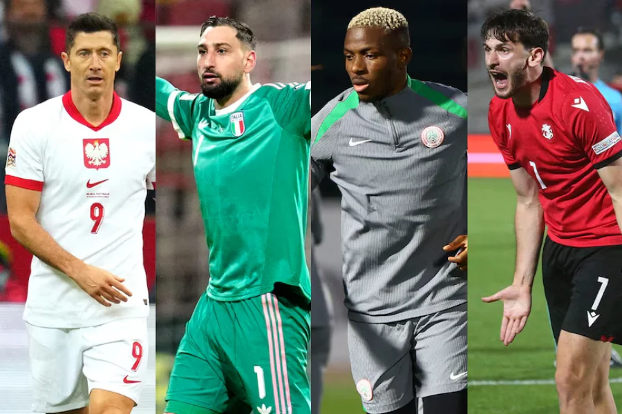 Las 20 figuras del fútbol que se perderán el Mundial tras no clasificar con sus selecciones