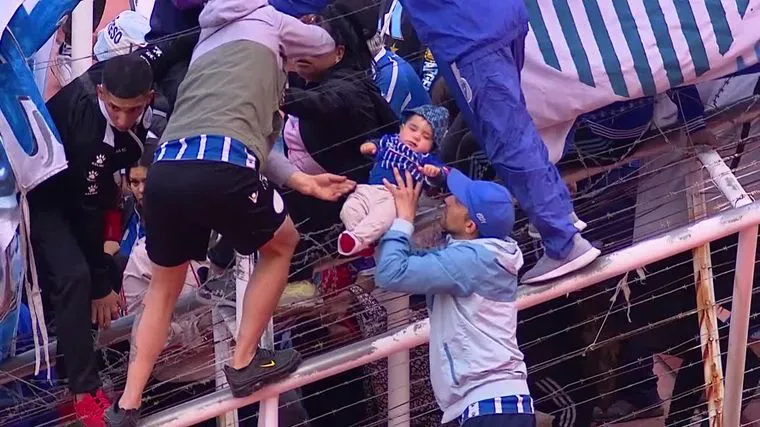GRAVES INCIDENTES EN LA TRIBUNA DE GODOY CRUZ