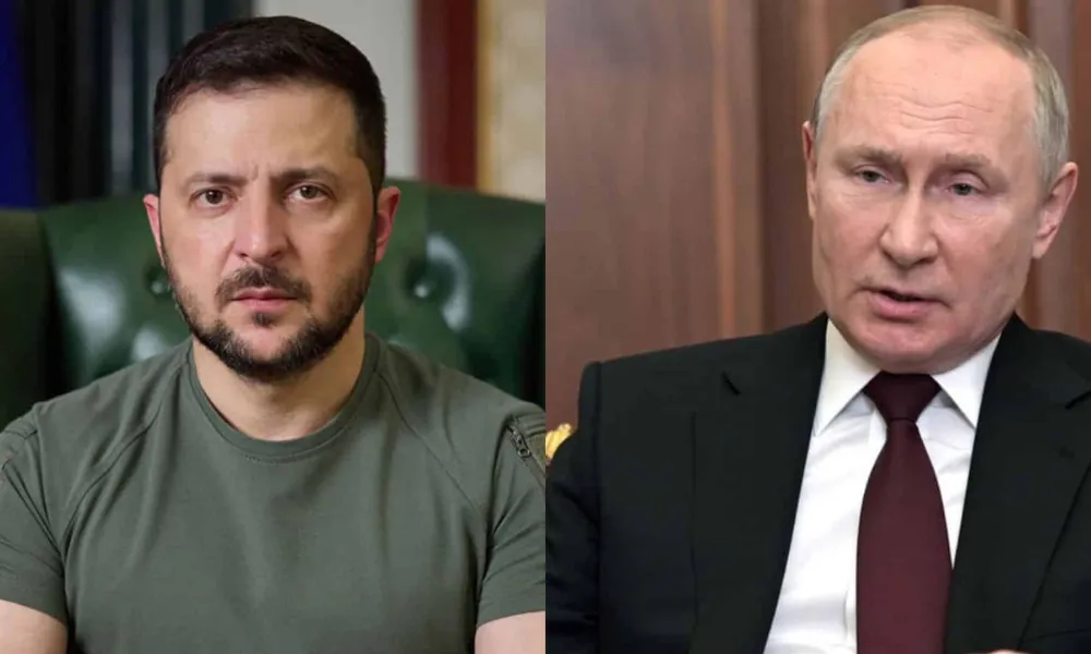 Zelenski y Putin