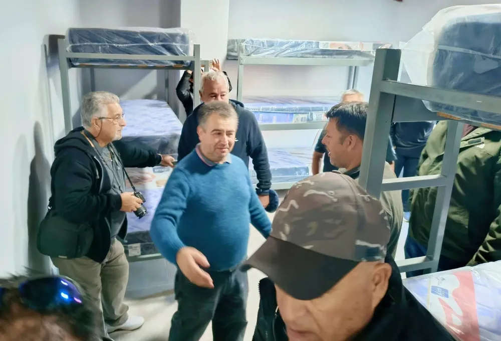 En Puerto Madryn inauguraron el albergue Soldado de Malvinas Gimnasio Osvaldo Romero. 5