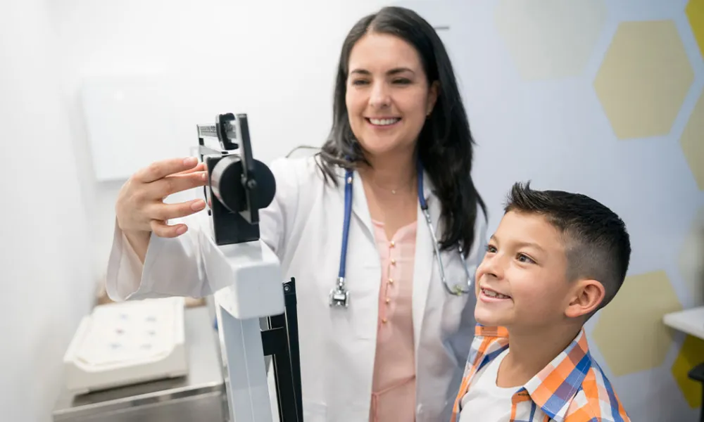 Control sanitario en niños
