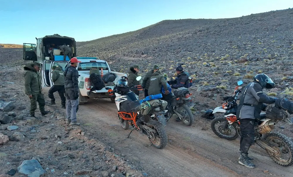 Rescatan a motocilístas en La Rioja