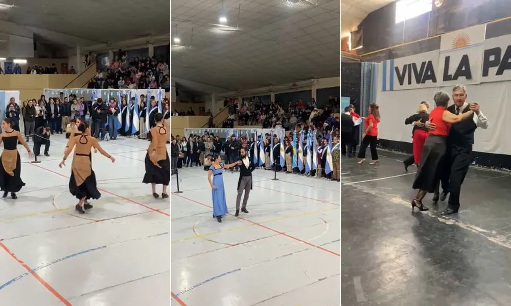 Celebración del 9 de Julio en Madryn
