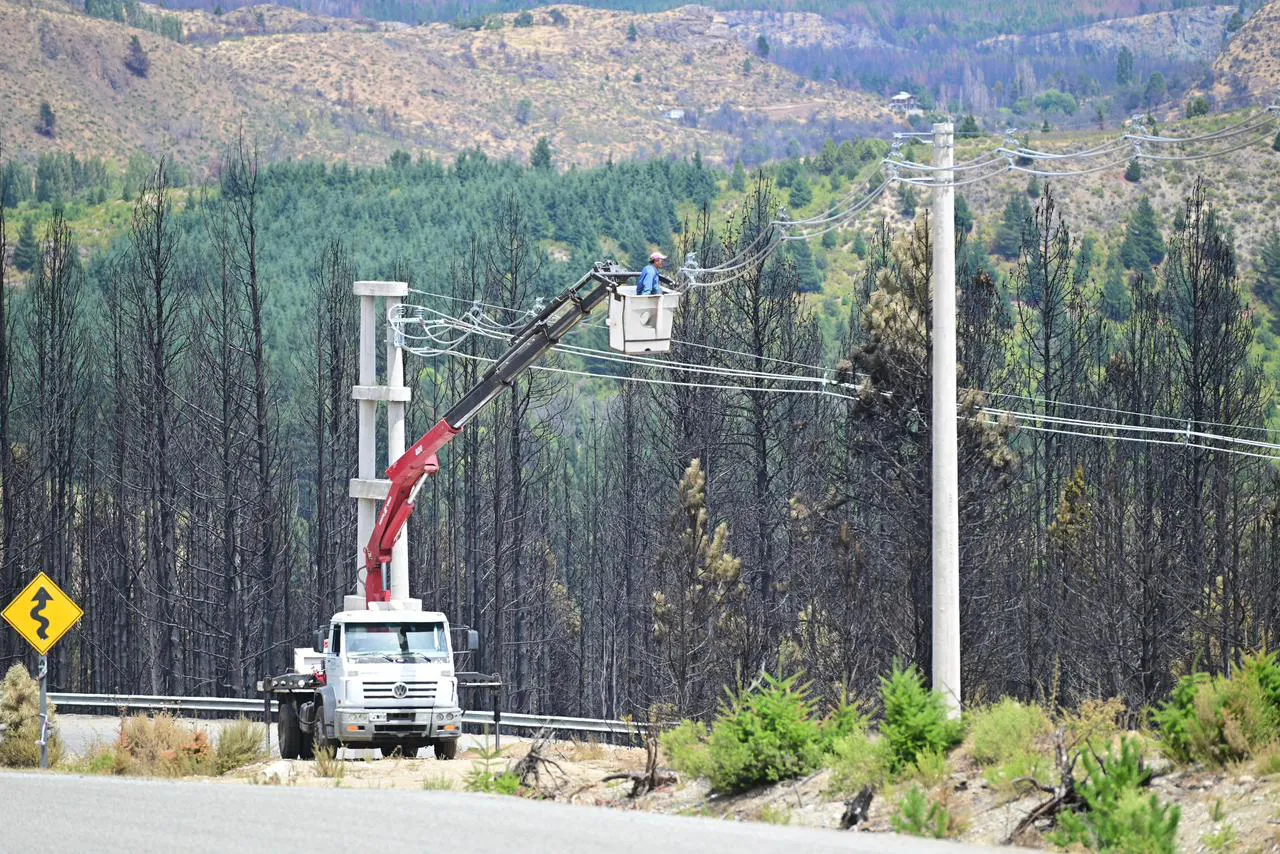 Trabajos en tendido eléctrico Trabajos en tendido eléctrico