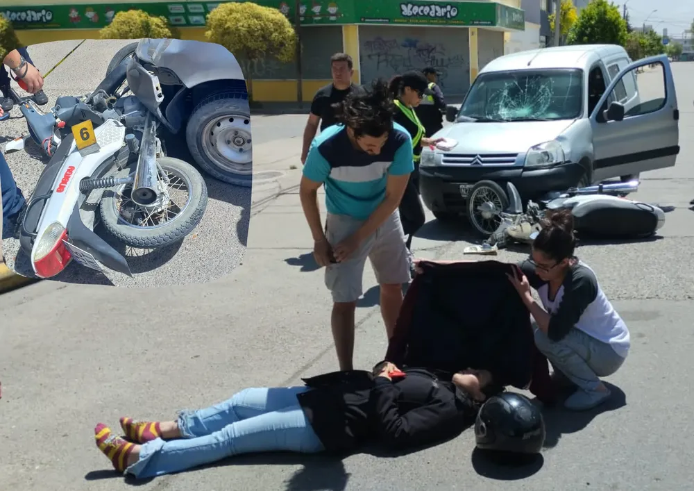 Otro accidente en Maíz y 9 de Julio