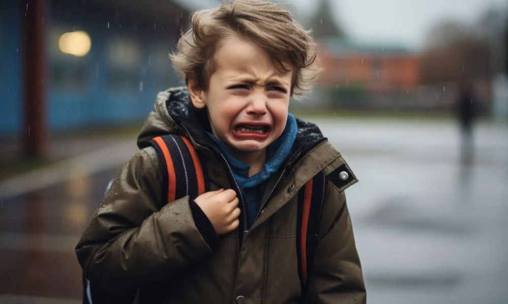 Niño llorando. Foto Freepik