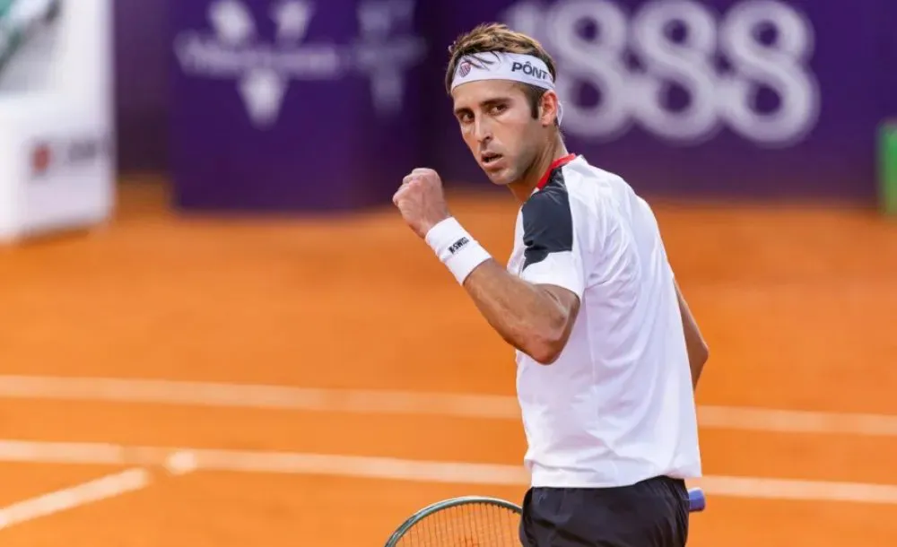 El platense resolvió con autoridad su estreno en el Argentina Open