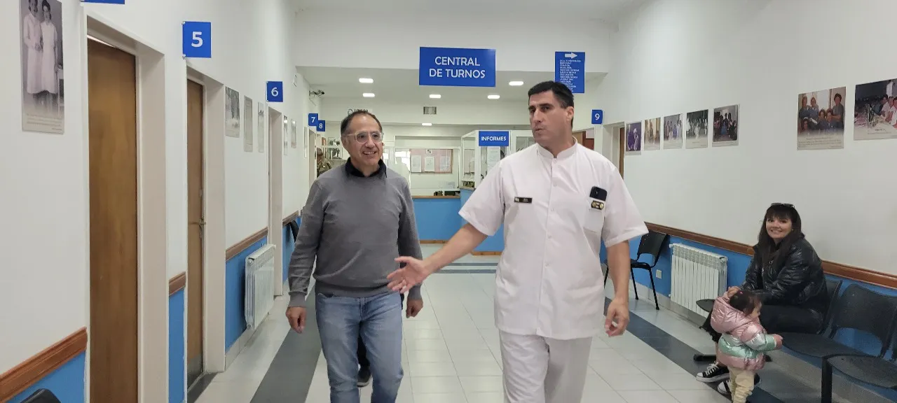 Obras en los Hospitales Alvear y Regional