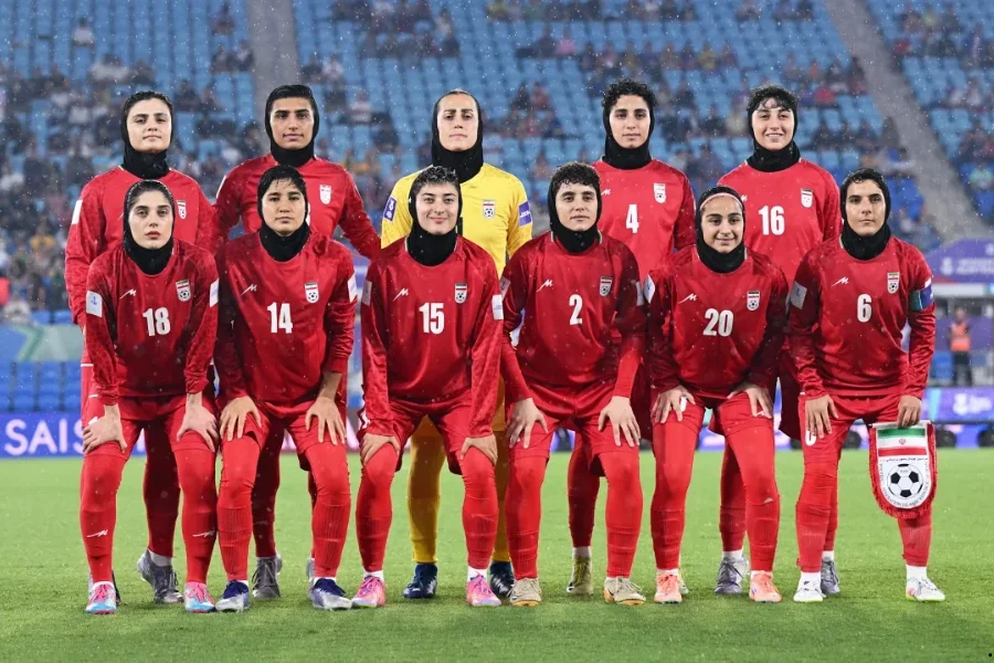 Solo cinco jugadoras de Irán recibieron asilo en Australia