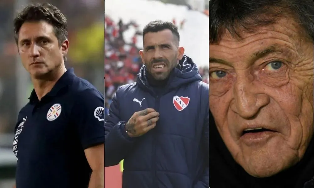 Schelotto, Tevez, Falcioni