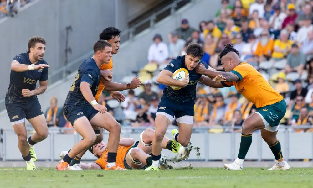 Los Pumas enfrentan a Australia (Foto: @lospumas)