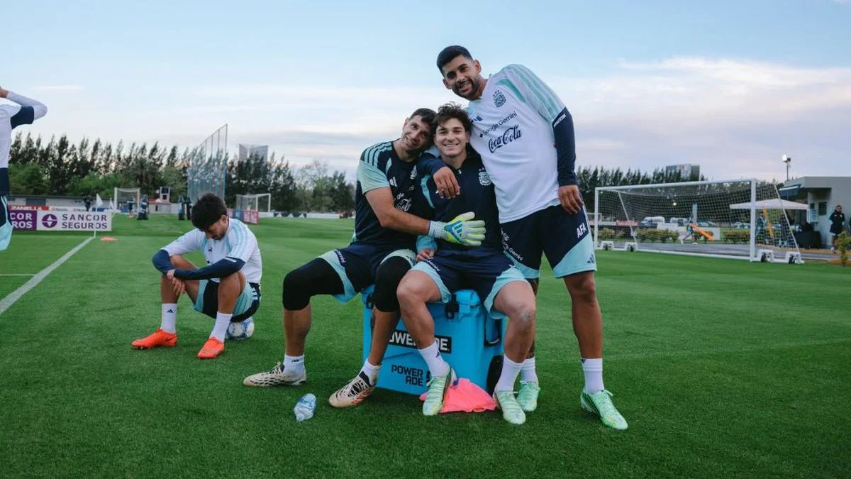 Selección Argentina. Foto AFA.