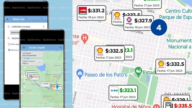 Donde carARG por Surtidores