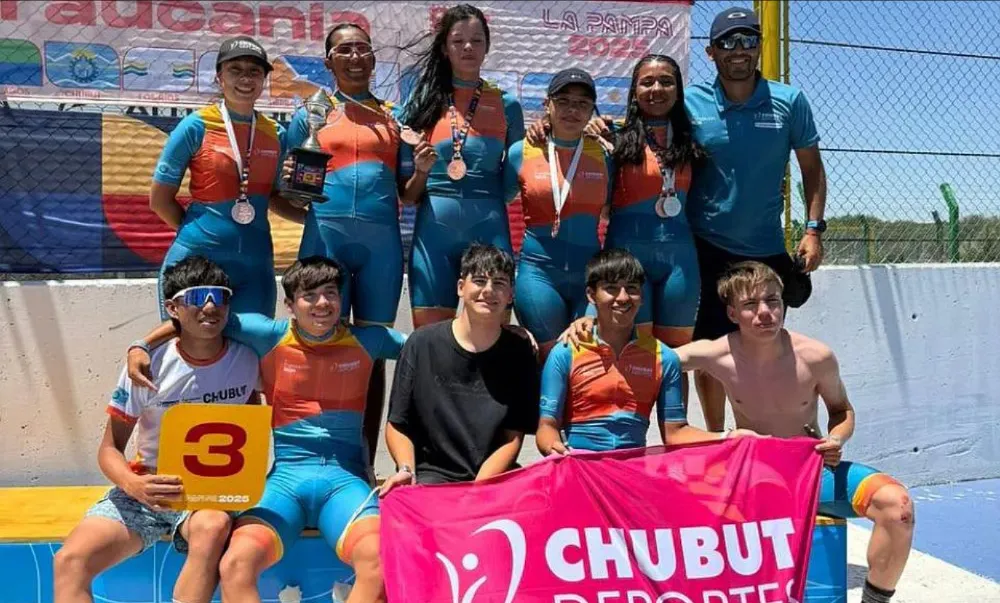 Chubut alcanzó un buen cuarto lugar con 162 unidades