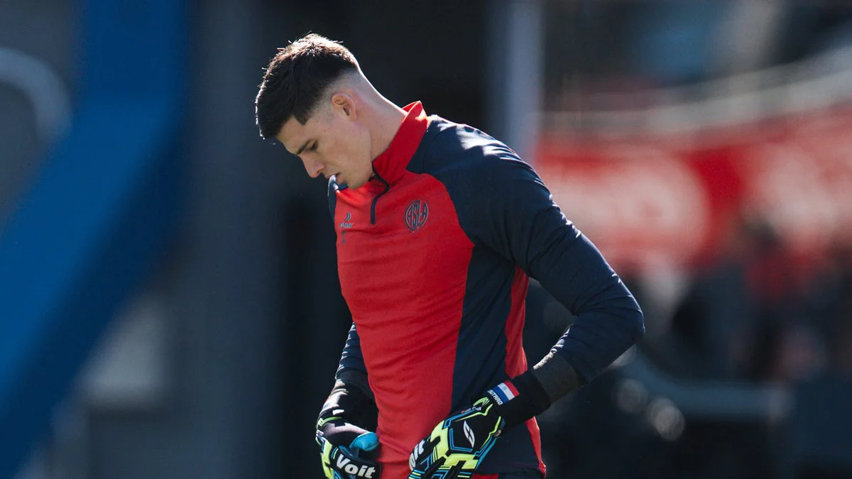 Orlando Gill. Foto X @SanLorenzo