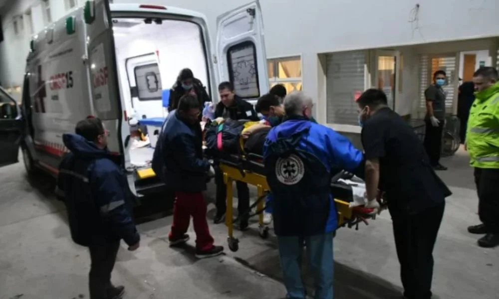 Doce presos terminaron en el hospital Foto La Opinión Austral