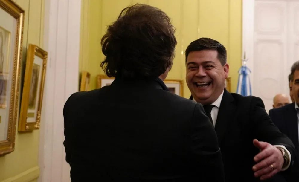 CÉSAR TREFFINGER CON MILEI