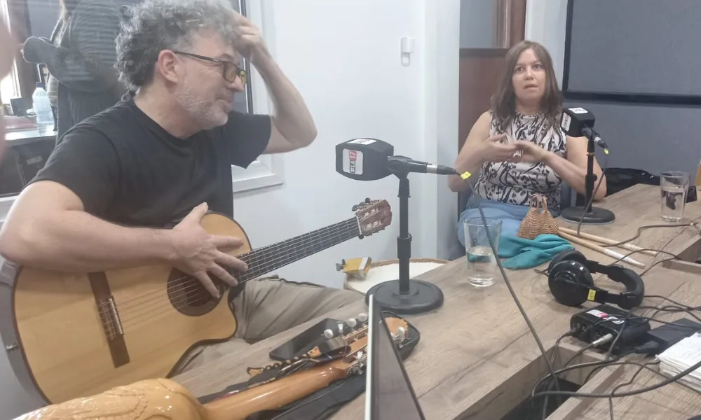 Rosi González y Gustavo Ferra