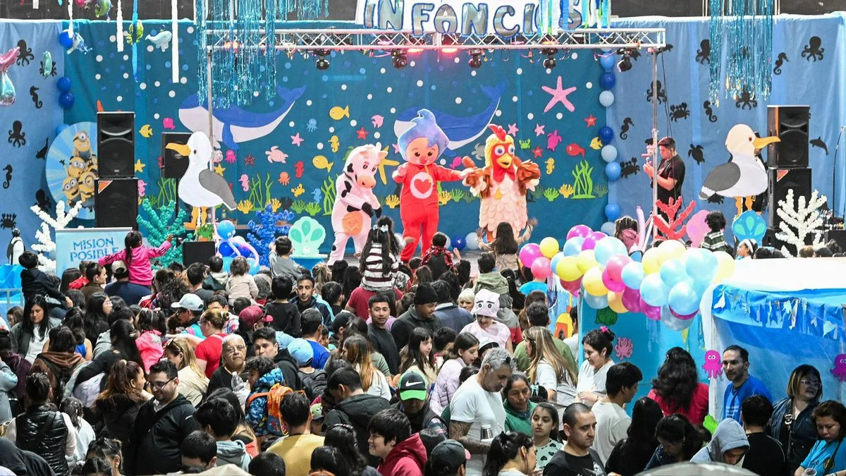 Festejos del Día del Niño en Madryn