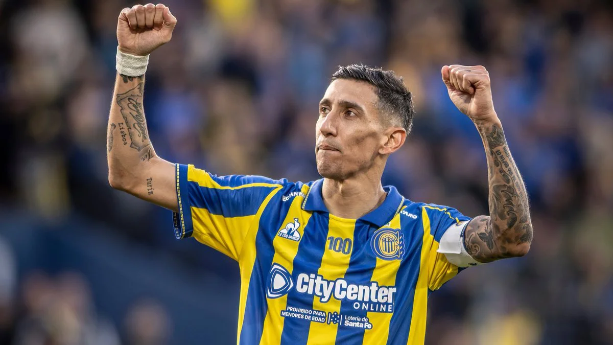 Ángel Di María. Foto Club Atlético Rosario Central﻿.