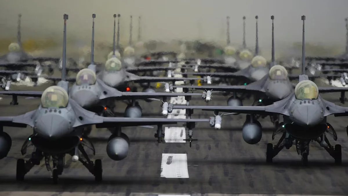 Aviones de guerra (Infobae)