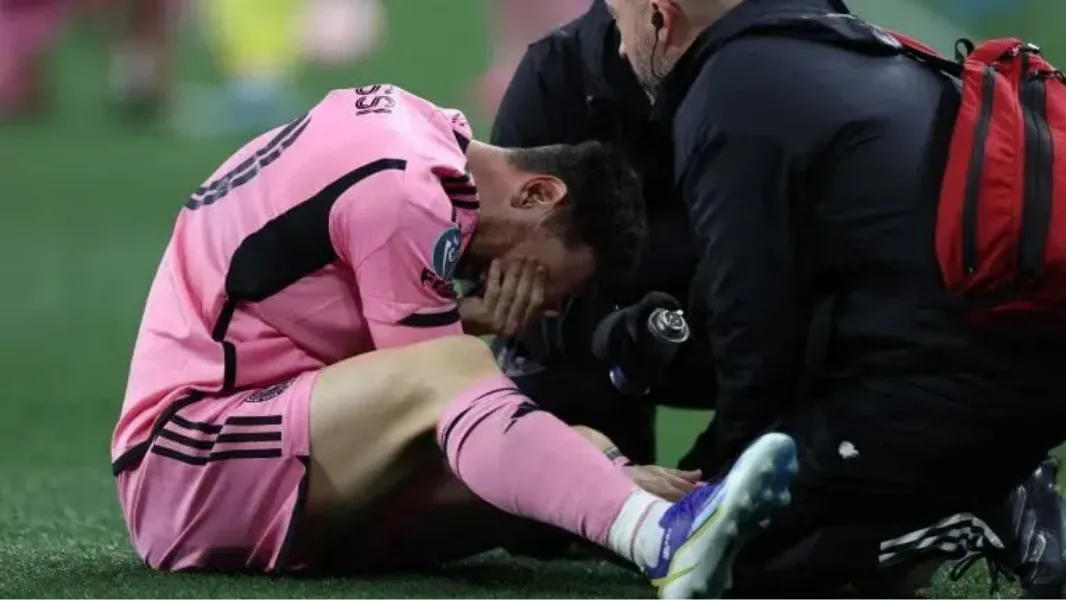 LESIÓN DE LIONEL MESSI