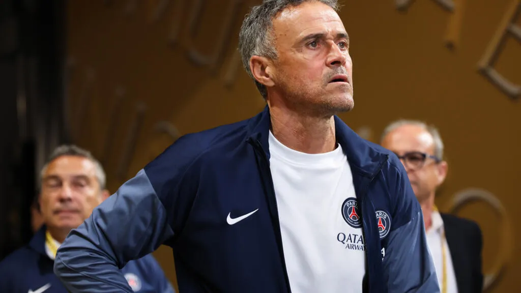 Luis Enrique DT del PSG