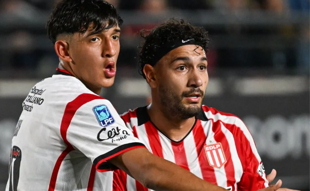 Estudiantes. Foto Liga Profesional de Fútbol de la AFA.