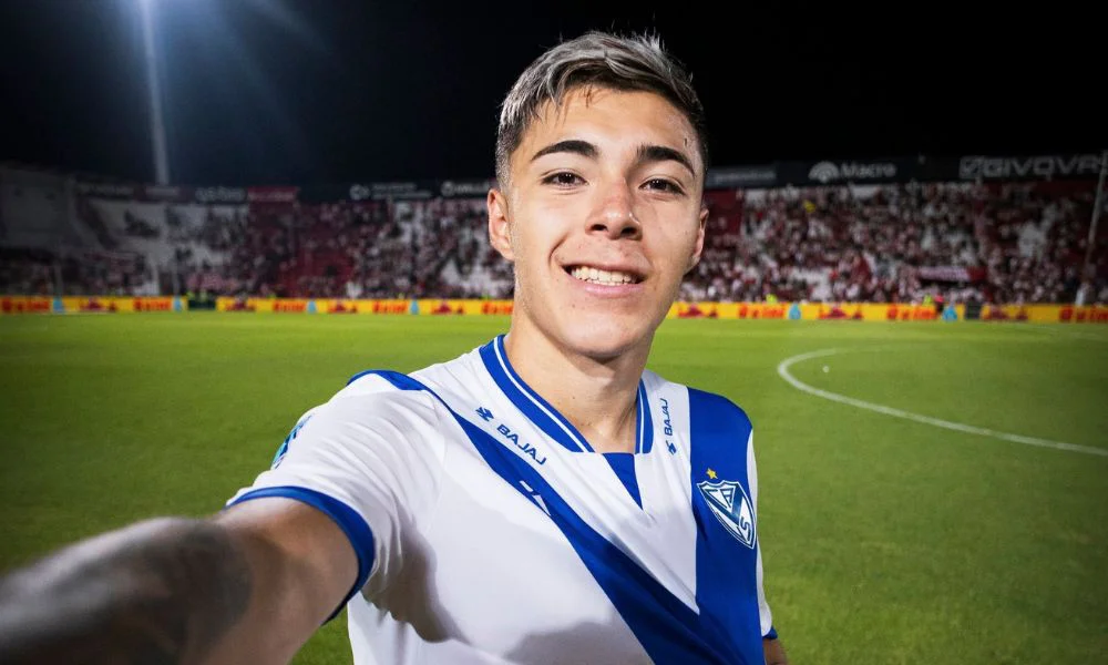Tobías Andrada. Foto X @Velez
