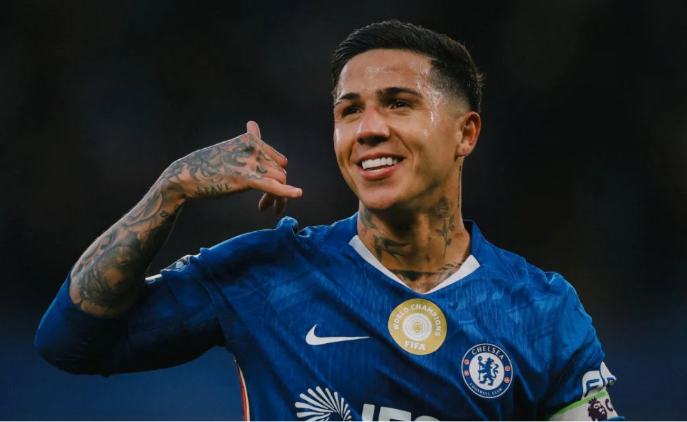 Enzo Fernández. Foto Chelsea Football Club﻿.
