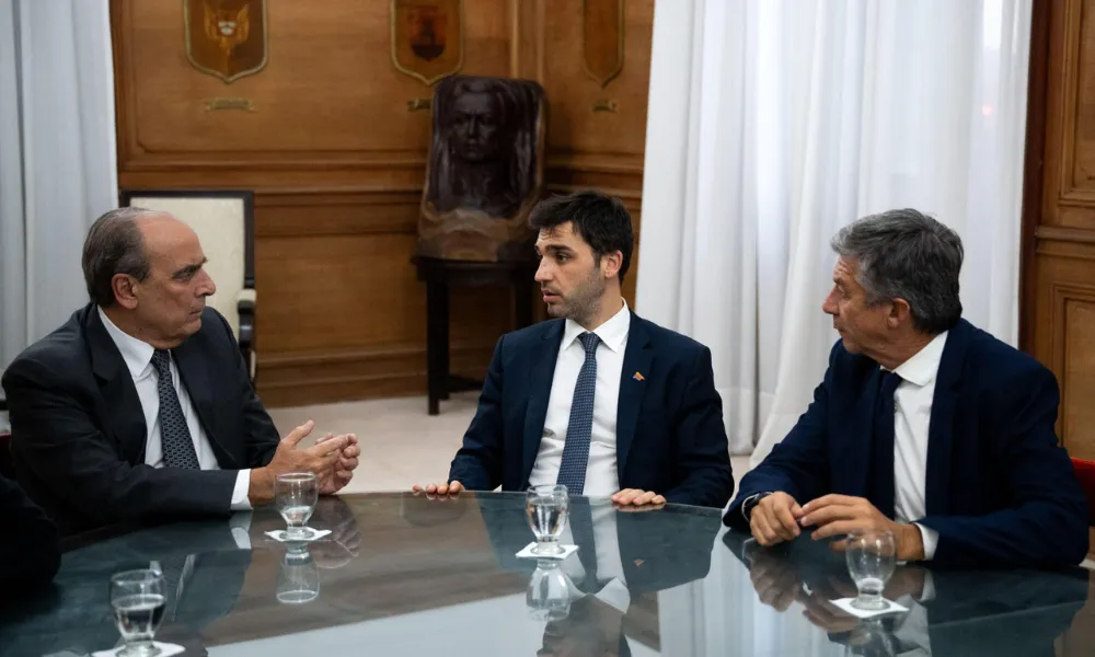 Reunión con el ministro Francos
