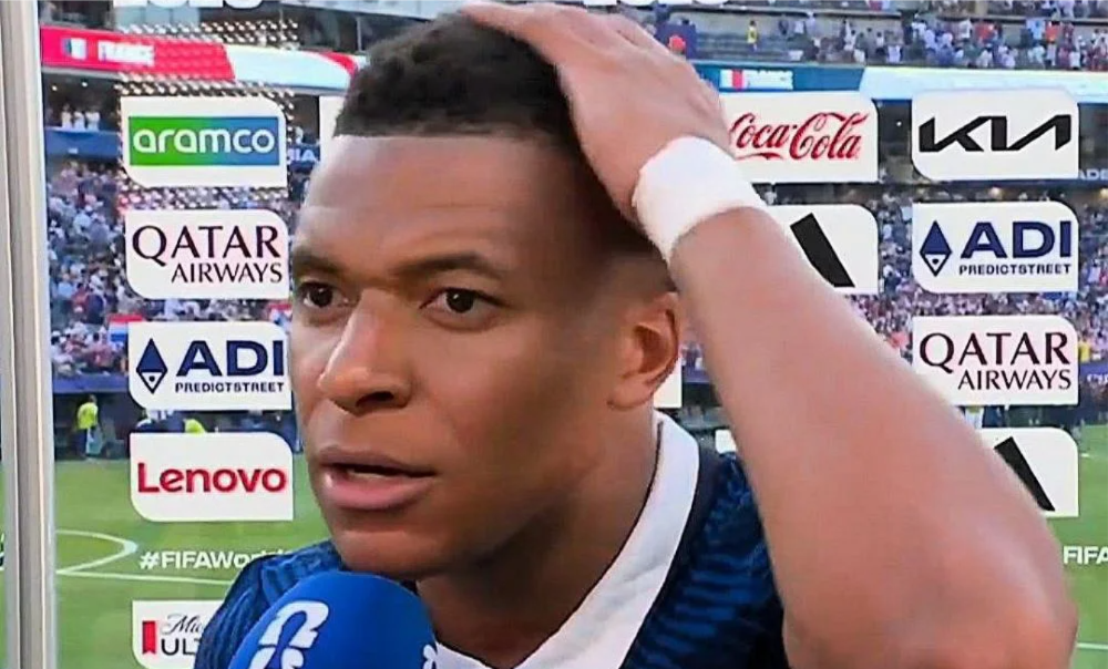 El delantero Mbappé francés relativizó el récord de goles que alcanzó. 2