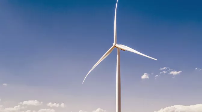 Parque eólico en proyección