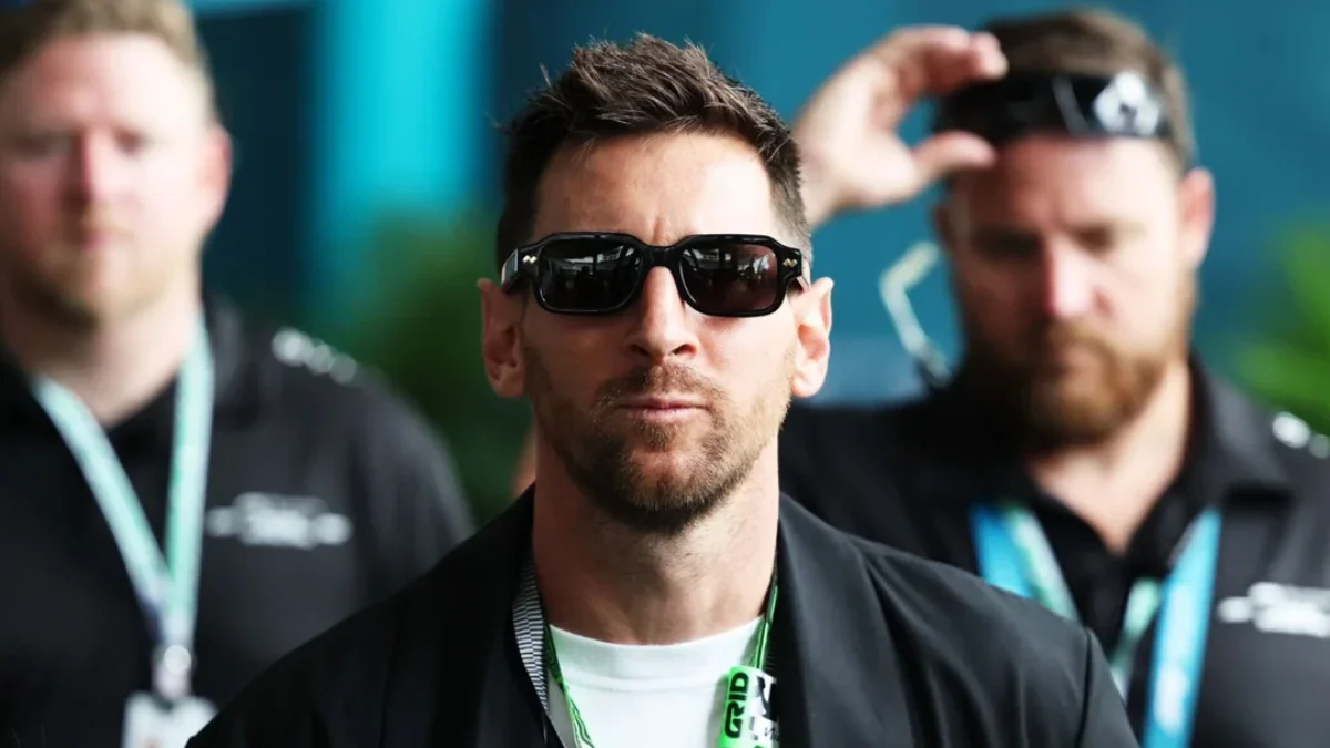 Messi revolucionó el paddock de la Fórmula 1 en Miami
