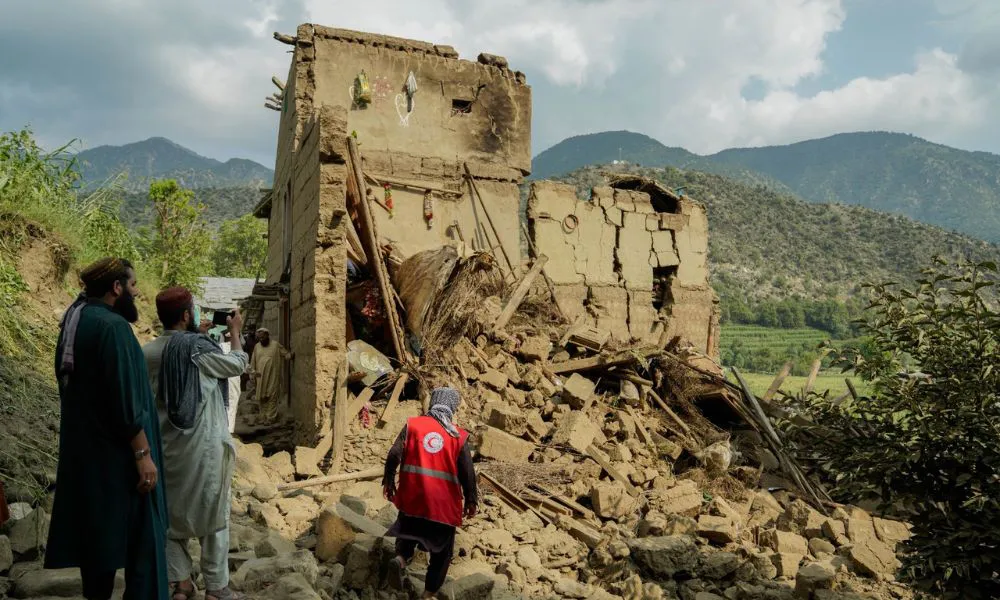 Terremoto Afganistán foto Croce Rossa Italiana X