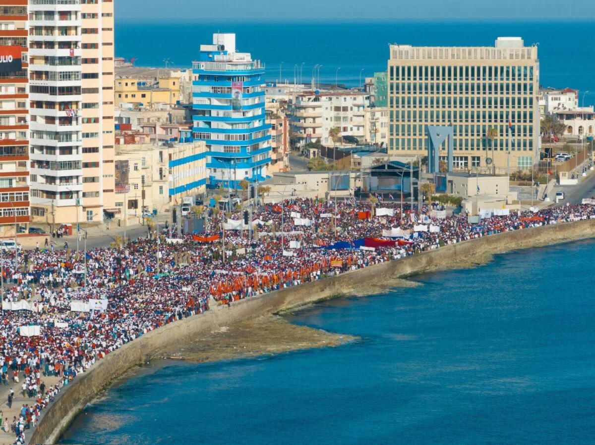 Marcha por la soberanía en Cuba