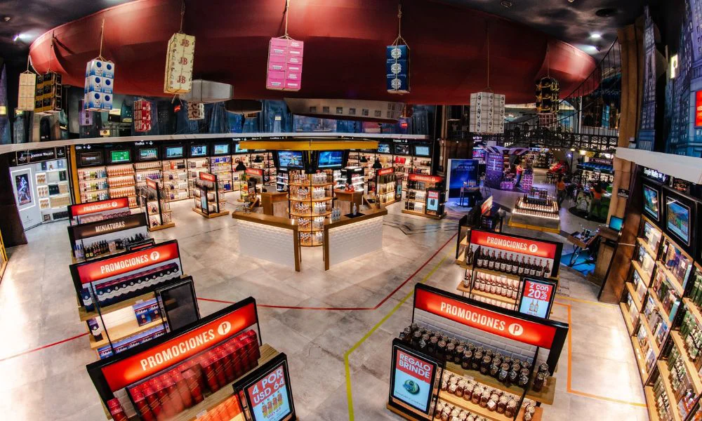 Free shop. Foto Duty Free Shop Puerto Iguazú