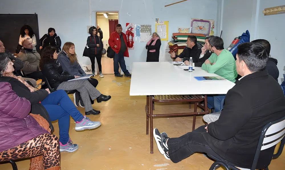 Etchepare recibio al intendente