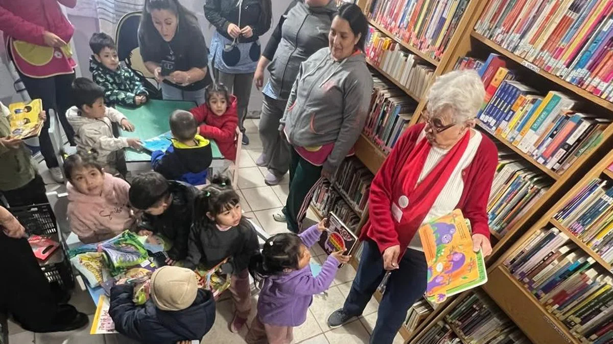 Jornada de lectura para niños de 2 años en Puerto Madryn