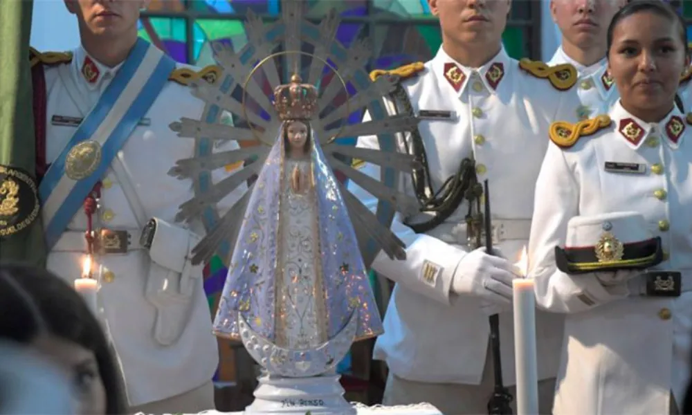 Virgen Malvinera