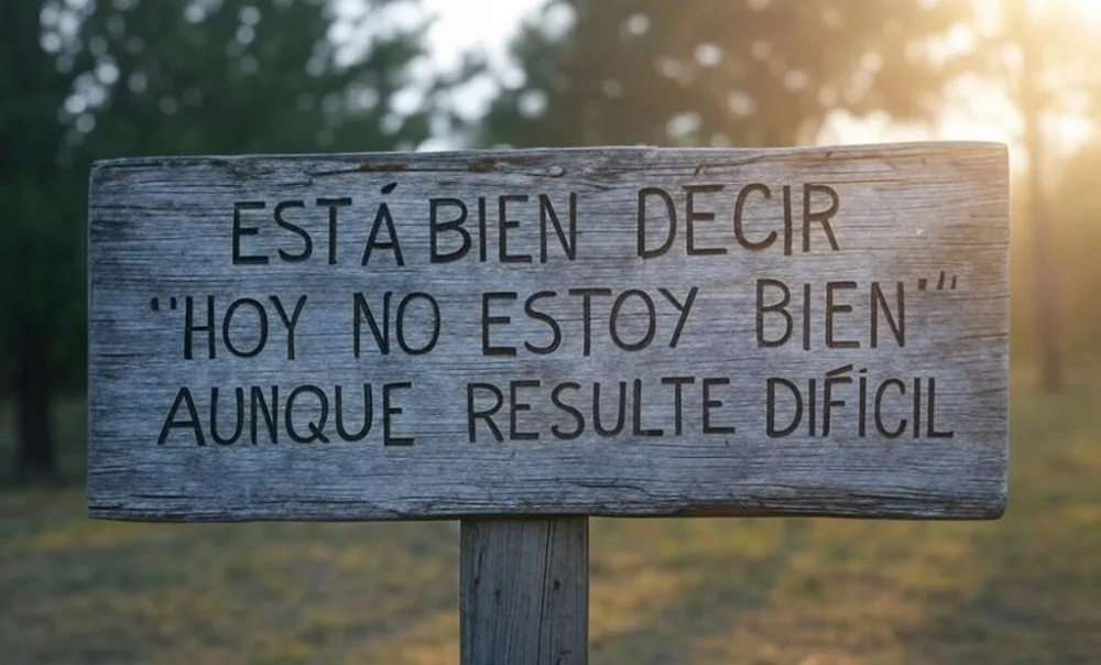 cartel esta bien decier no estoy bien AI Grok