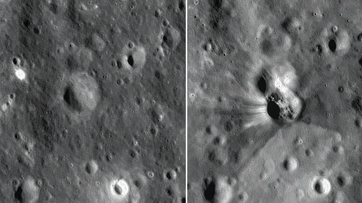 Impacto en la Luna (NASA)