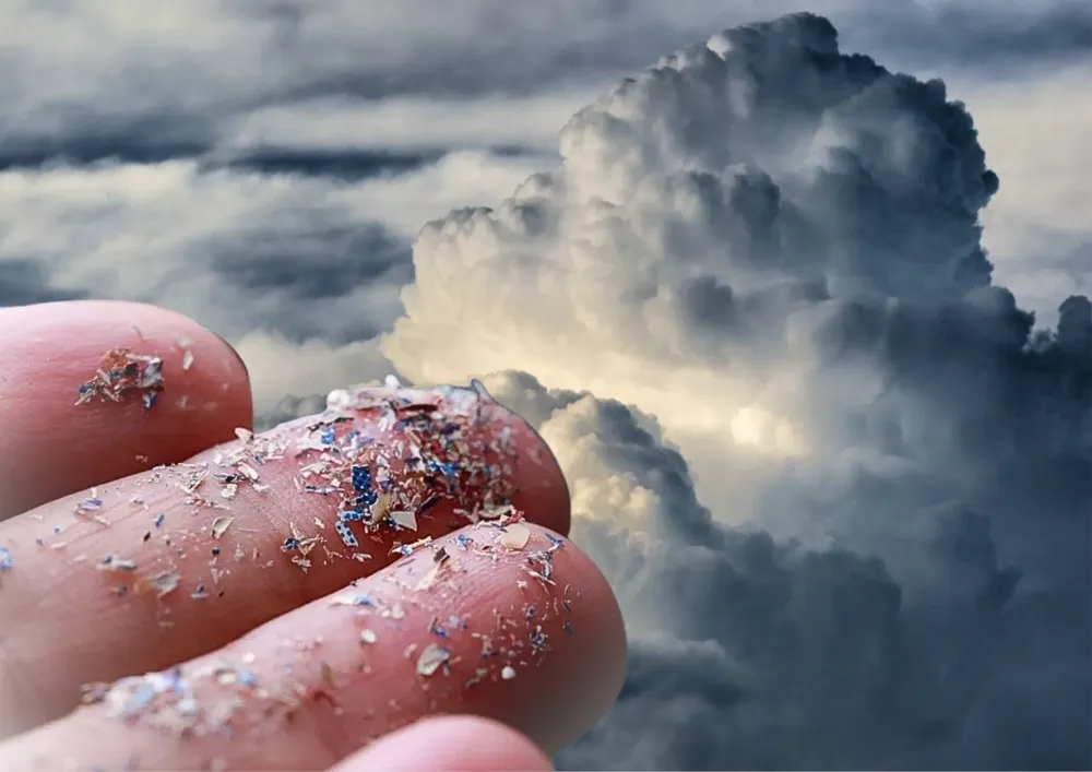 Microplásticos por las nubes