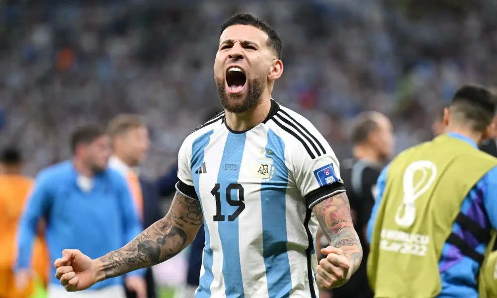 Nicolás Otamendi. Foto GOAL